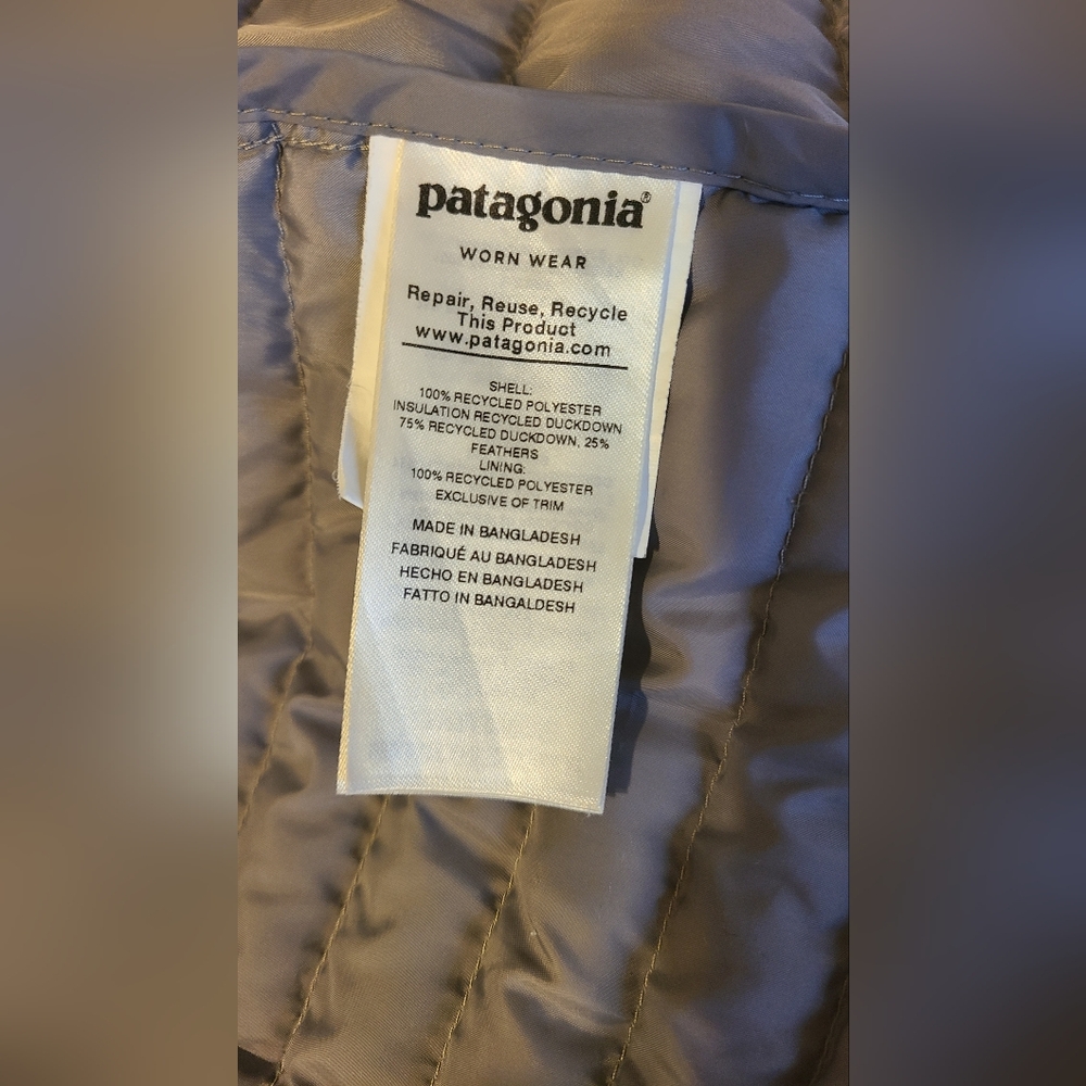 Women's Patagonia Fiona Parka Sz Large - Picture 5 of 8